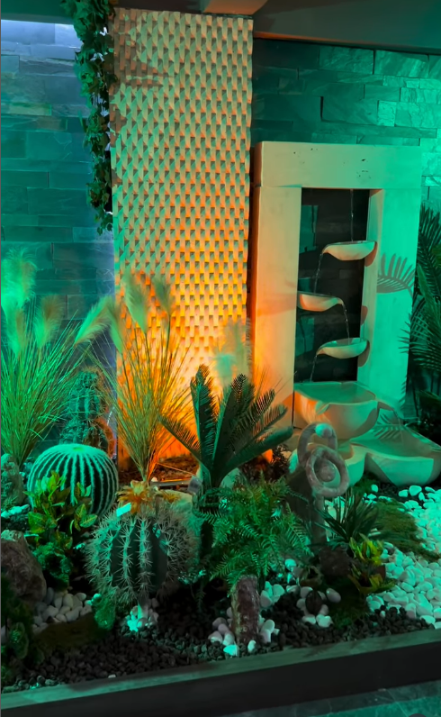 Doğal Taş Traverten Şelale ve Dekoratif Objeler