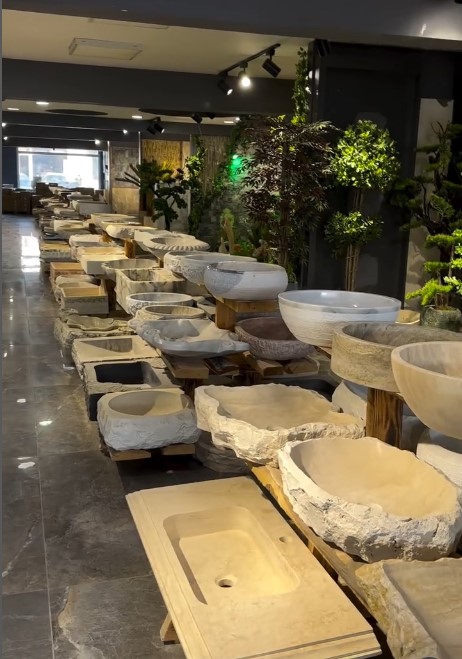 Doğal Taş Lavabolar